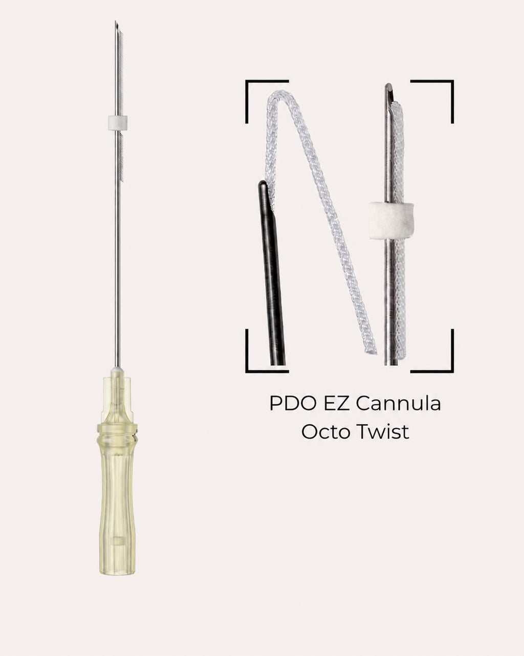 Ez Cannula (Octo Twist) 19G 50/70 mm in VE a' 10 Stück