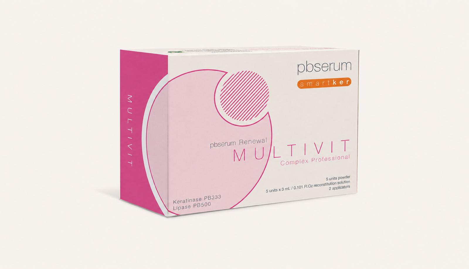 PBSerum MULTIVIT Smartker 5 vials + SMARTKER DAILY OILY SKIN (Nr. 1554)
