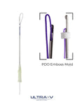 EZ Cannula Emboss Mold 18G 100/180 mm in VE a' 4 Stück