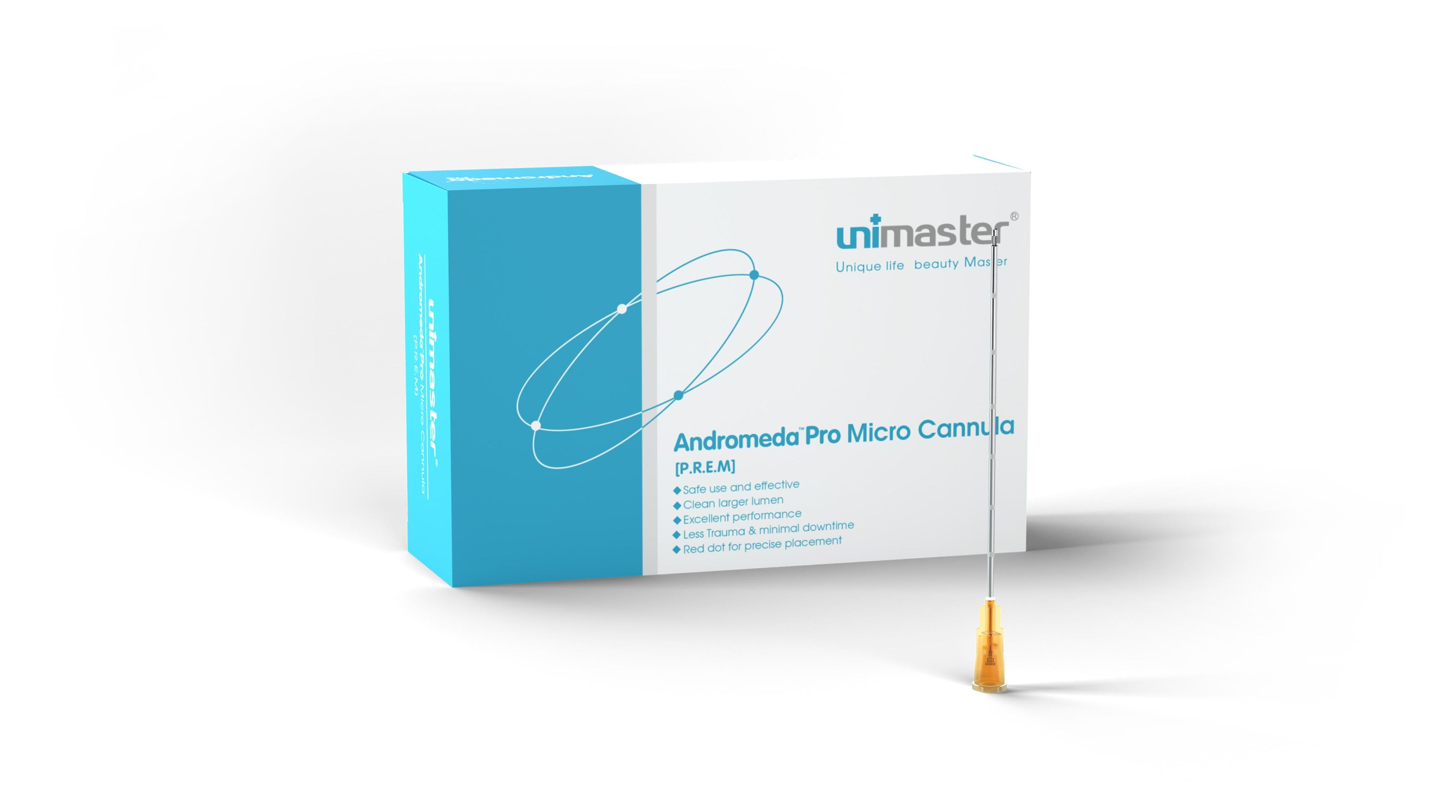 Unimaster Andromeda Pro Micro Cannula 21G x 70 mm