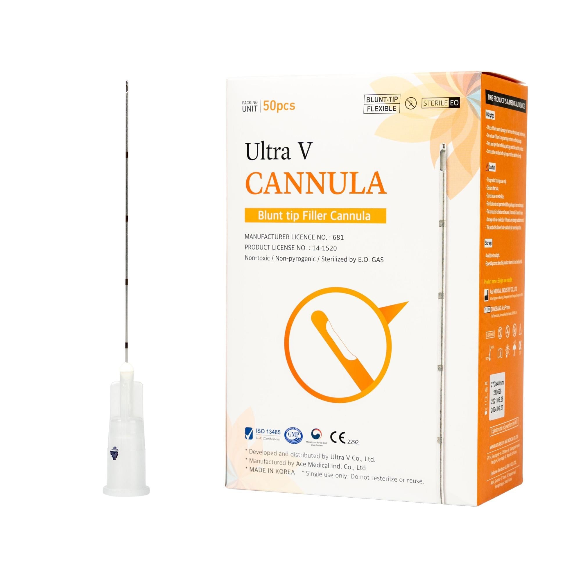 Blunt Cannula 23G70 in VE a' 50 Stück