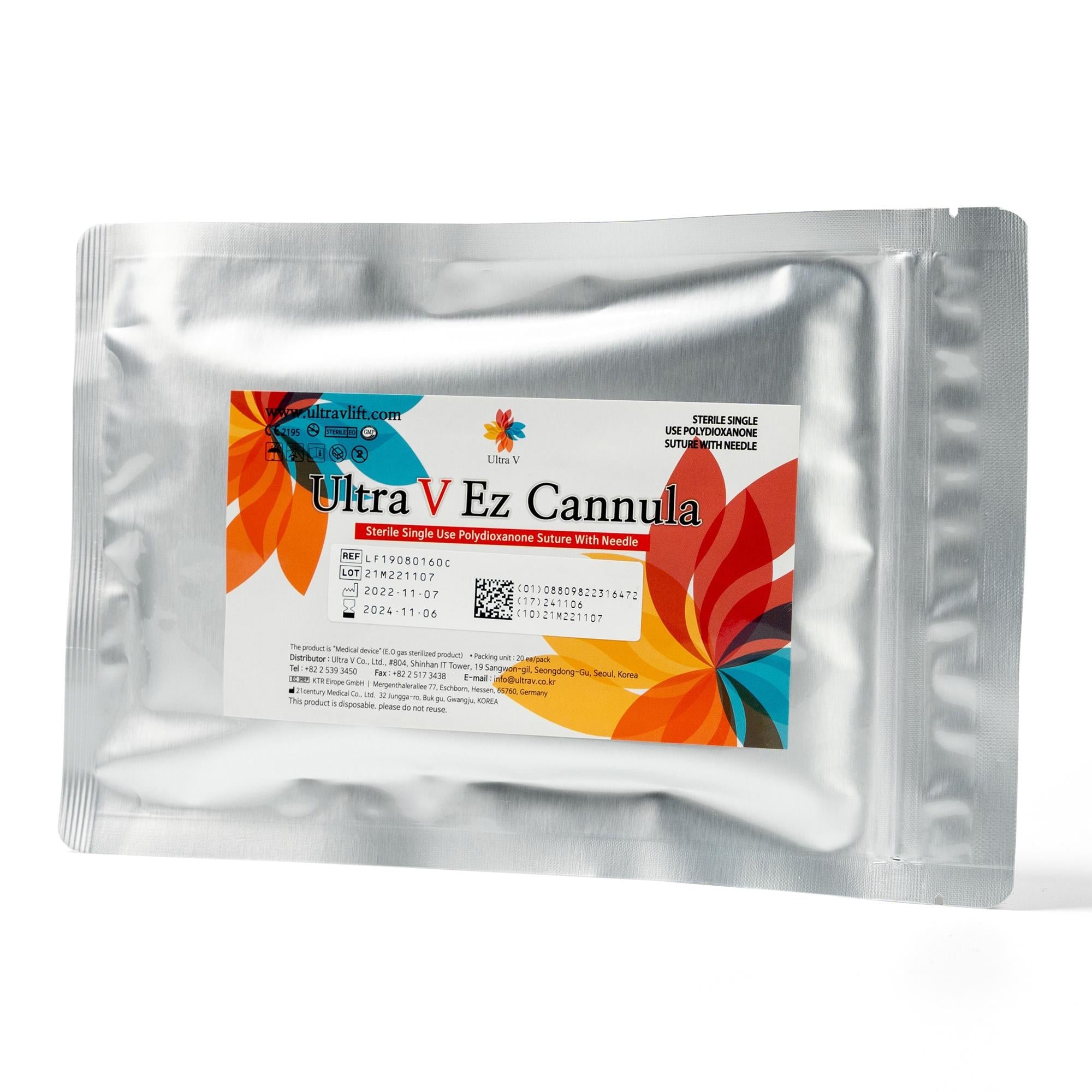 Ez Cannula 19G 80/160 mm Cog in VE a' 4 Stück